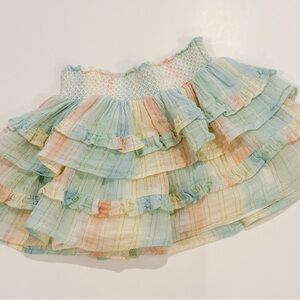 LoveShackFancy pastel “Billie” Skirt